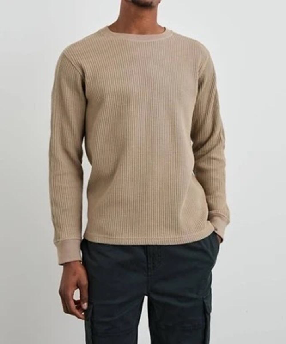 Vtg Columbia ribbed knit crewneck sweater sz L merino wool blend outdoors preppy